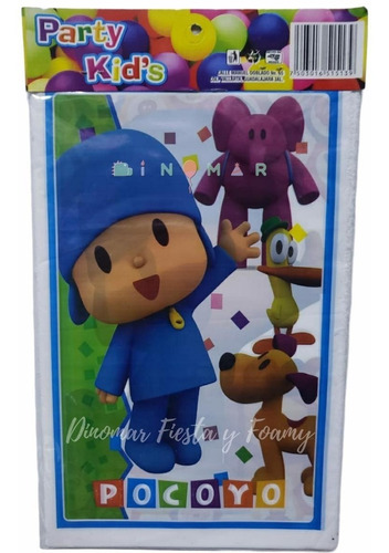 Bolsas Para Dulces Temática Pocoyo 50 Piezas Fiesta Bolo