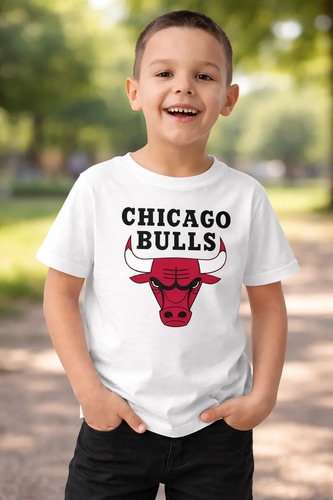 Playera Infantil De Chicago Bulls