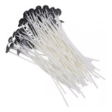 Pabilos Encerados Mecha De Vela 100 Uds Con Wick Tabs 16 Cm