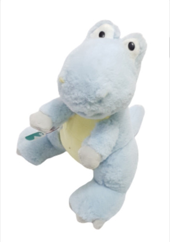 Peluche Dinosaurio T-rex Textura Suave Para Bebés Blue