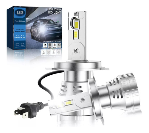 Focos Led Para Carro 30000lm 100w H1/h7 Para Led Rayo Bajo