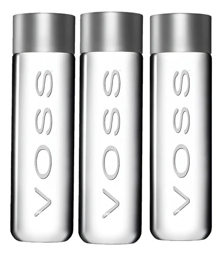 Agua Natural Manantial Voss 850 Ml 3 Pack Botella Pet | Envío gratis