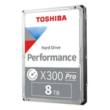 Disco Duro De Alto Rendimiento Toshiba X300 Pro 8tb 7200 Rpm