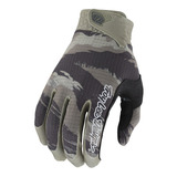 Guantes Bici Air Brushed Camo Army Verde Tld Original