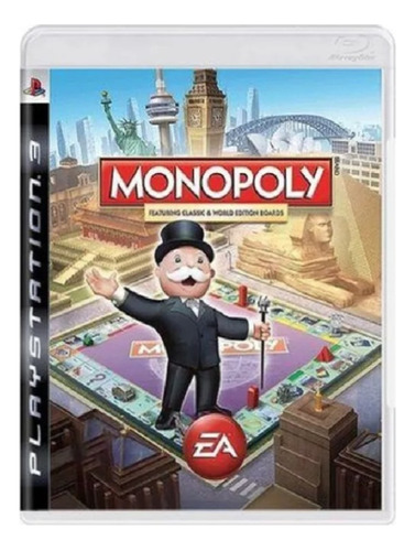 Jogo Monopoly Ps3 - Original Físico Completo Com Manual