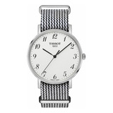 Reloj Tissot T-classic Everytime Acero Correa Nylon Unisex