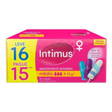 Absorvente Interno Intimus Gel Medio C/16un