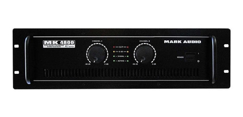 Amplificador Potencia 800w Rms C/2 Bornes De Saída Por Canal