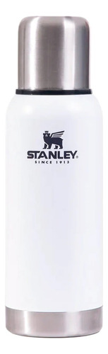 Termo Stanley Blanco 1litro Polar Original + Pico Cebador