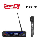 Micrófono Inalámbrico Pro Dj Uhv 511m Cardioide De Mano Senc