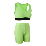 Calza Short Mujer Running Top Deportivo Elastizado Entrenar