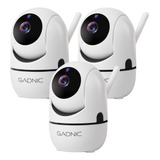 Kit 3 Camaras De Seguridad Ip Wifi Full Hd Vision Nocturna