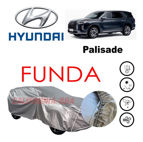 Funda Cubierta Lona Cubre Para Hyundai Palisade 2024