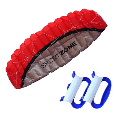 Linha Dupla Parachute, Cor Brilhante Conluio Poder Vermelho