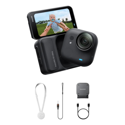 Cámara De Acción Magnética Insta360 Go 3s Ultra 4k | Envío gratis
