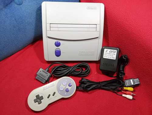 Consola Super Nintendo Snes Jr. Original