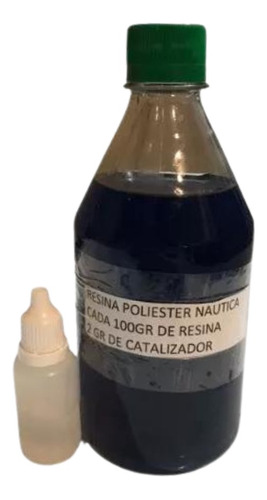 Resina Poliester Nautica X 500g Kilo+catalizador