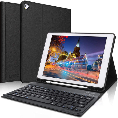 Funda Con Teclado Para iPad De 9,7 iPad Air 2 iPad Air Negra