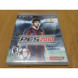 Juego Ps3 Pro Evolution Soccer 2010, Pes 2010, Físico Usado 