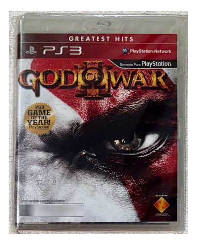 God Of War 3 Ps3 Lacrado - Game Of The Year - Playstation 3