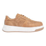 Zapatillas Zapato Mujer Sneaker Urbana Plataforma Moda Nude