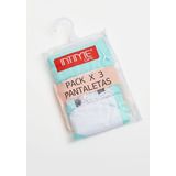 Pack De Tres Pantaletas Adolescentes Niñas Intime Celeste