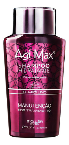  Shampoo Manutenção Agi Max Semi Di Lino 250ml