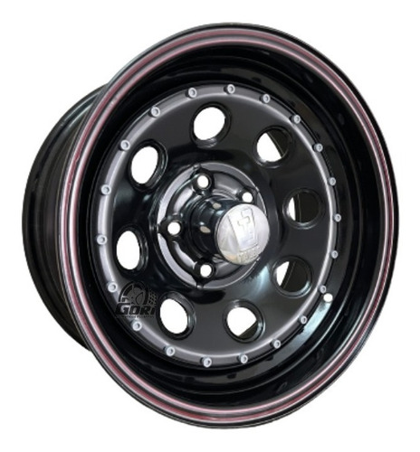 Llanta Acero Deportiva R 15x7 Ford Ranger Modular (5x114,3)