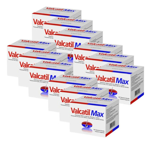 Combo X12 Valcatil Max 60 Capsulas Blandas