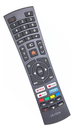 Controle Remoto Para Tv Multilaser Tl026 Tl027 Tl032 Tl039