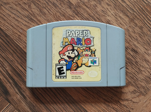 Paper Mario Para Nintendo 64 N64 Snes Original