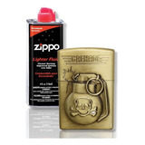 Kit Zippo / Gasolina + 1 Encendedor Tipo Zippo Gc