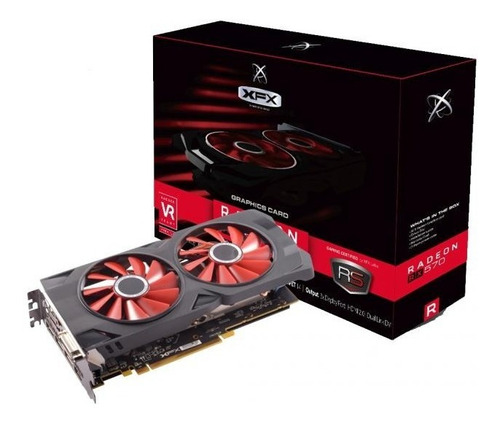 Placa De Video Amd Xfx  Radeon Rx 570 8gb-vr Ready 