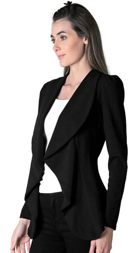 Blazer Vestir Moda Casual Trabajo Oficina Comodo 726-3019 