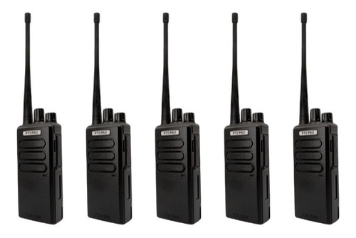 5 Radio Uhf 16 Canales Compatibles Con Motorola Y Kenwood