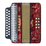 Hohner Erica Acordeon Diatonico 21 Teclas 2 Filas 8 Bajos