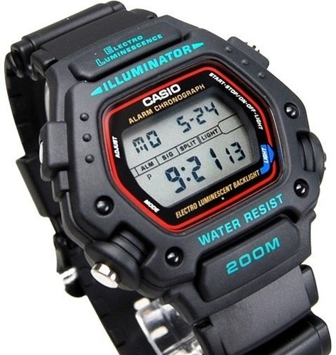 Reloj Casio  Original Dw-290-1vs Wr200m Sumergible