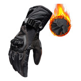 Black Waterproof Windproof Gloves 2xl Winter Motoc
