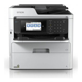 Impresora Multifuncional Epson Workforce Pro Wf-c579r Blanca Color Blanco