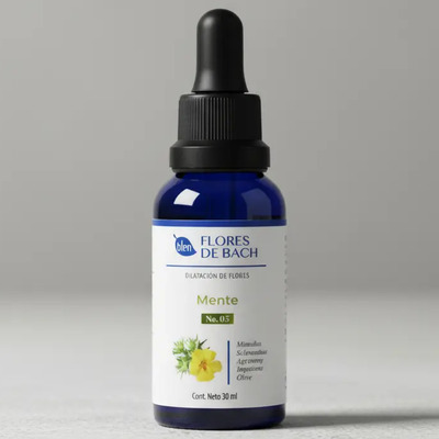 Extracto floral Blen Mente 30 mL Auxiliar Natural para Dolor de Cabeza Estrés y Claridad Mental | Meses sin interés