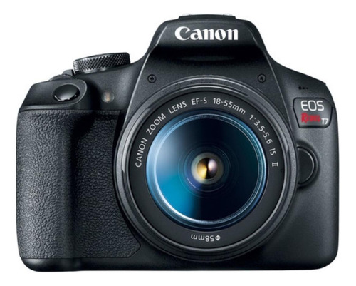  Canon Eos Rebel Kit T7 + Lente 18-55mm Is Ii Dslr Color  Ne