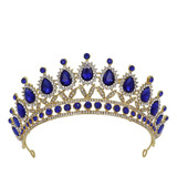 Tiaras Bling Bling Para Niñas, Corona De Princesa Barroca