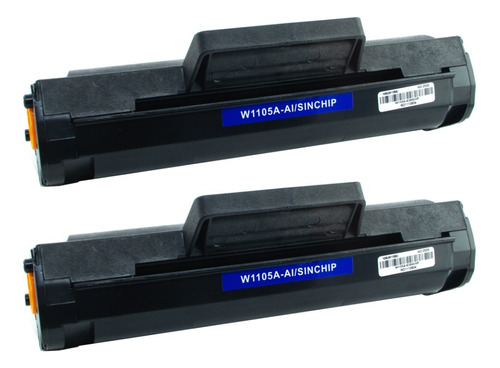 2 Pza W1105a Toner Tigre 105a Compatible Con 135w