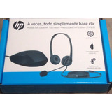 Auriculares Hp 3.5mm Sths G2 + Mouse Alámbrico Hp 150