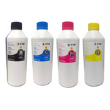 Kit 4x Tinta Universal Color Compatível Com Epson, Hp