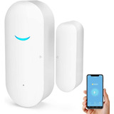 Sensor Magnetico Alarma Puerta Ventana Wifi Con App Tuya 