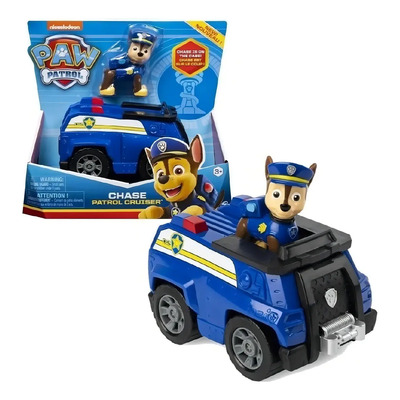 Boneco C\u002F Veículo Patrulha Canina Chase Patrol Cruizer Sunny | Frete grátis
