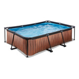 Piscina Exit Toys Modelo  Wood 300x200