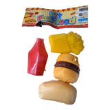 Comidita Juguete Kit Fast Food 5 Piezas Irv Toys 