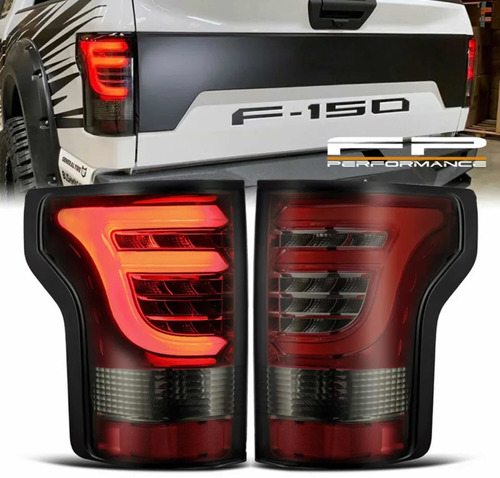 Par De Calaveras Led Ford Lobo F150 2018 2019 2020 Alpharex